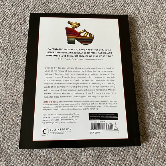 Vintage Shoes, Coffee Table Book by Caroline Cox - Picture 3 of 3
